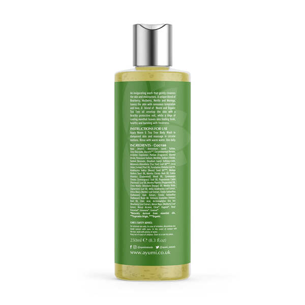 Ayumi Naturals Neem & Tea Tree Body Wash 250ml GOODS Superdrug   