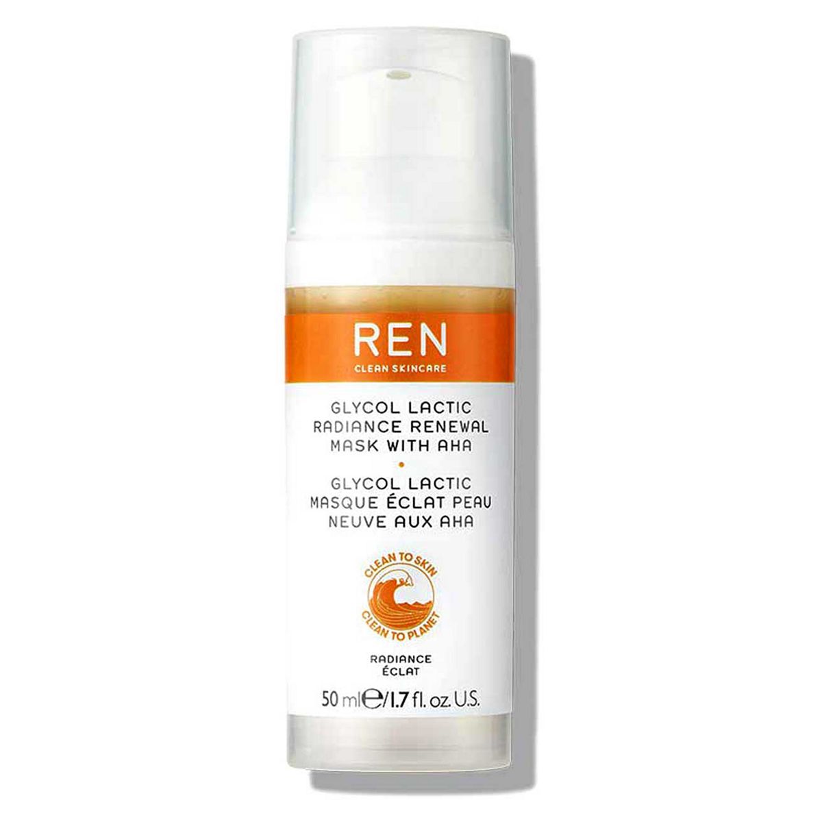 REN Clean Skincare Glycol Lactic Renewal Mask 50ml Body Care Boots   