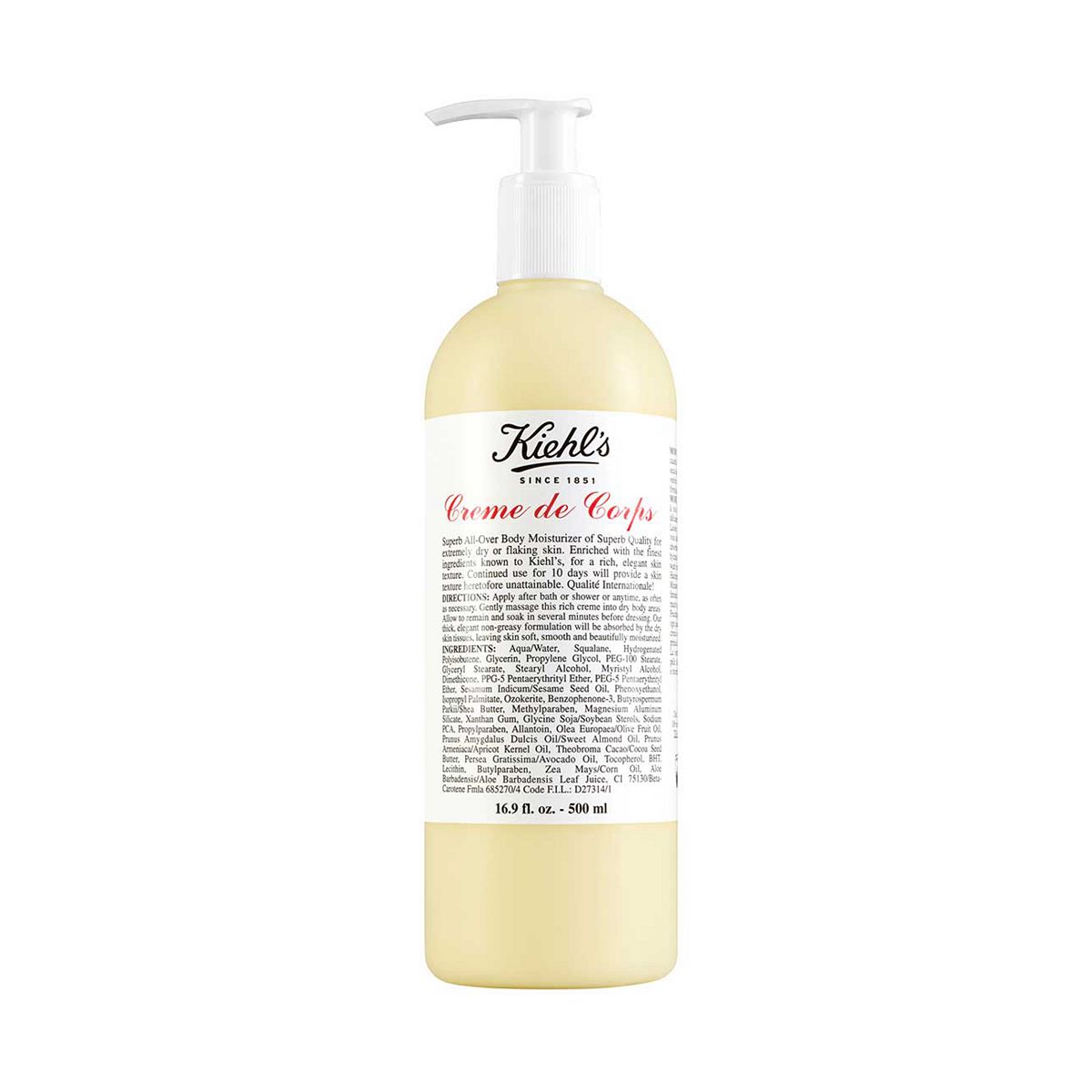 Kiehl's Creme de Corps 500ml GOODS Boots   