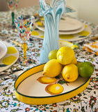 Les-Ottomans Lemon Tray 43cm x 30cm, UK version
