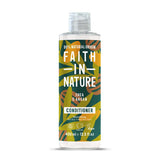 Faith In Nature shea and argan conditioner 400ml, imported from the UK