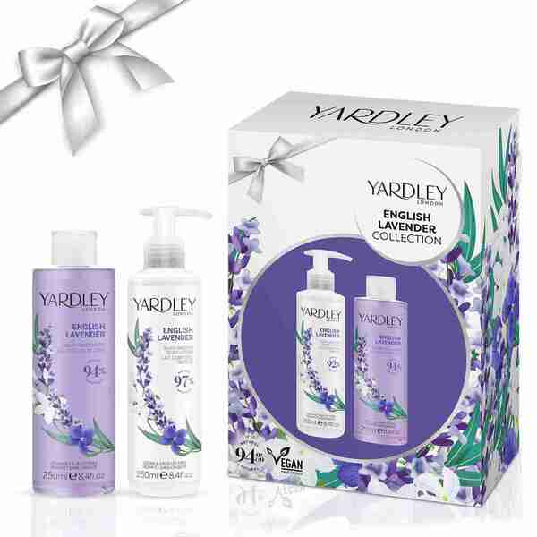 Yardley London English Lavender body wash and lotion set (British brand)