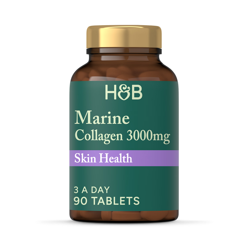 Holland & Barrett Marine Collagen Vitamin C 90 Tablets, UK version