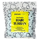 Popmask Microfiber Hair Turban - Green GOODS Superdrug   