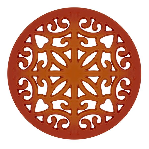 Habitat Cast Iron Trivet Orange GOODS Sainsburys   