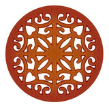 Habitat Cast Iron Trivet Orange GOODS Sainsburys   