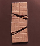 Harrods white chocolate raspberry bar 80g - British product