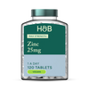 Holland & Barrett Zinc tablets 25mg 120 count, UK version