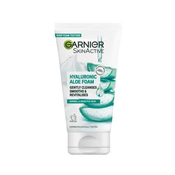 Garnier Skinactive Hyaluronic Aloe Whip Foam Cleanser 150ml GOODS Superdrug   