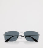 Ray-Ban Explorer Square Sunglasses metal frame, UK version