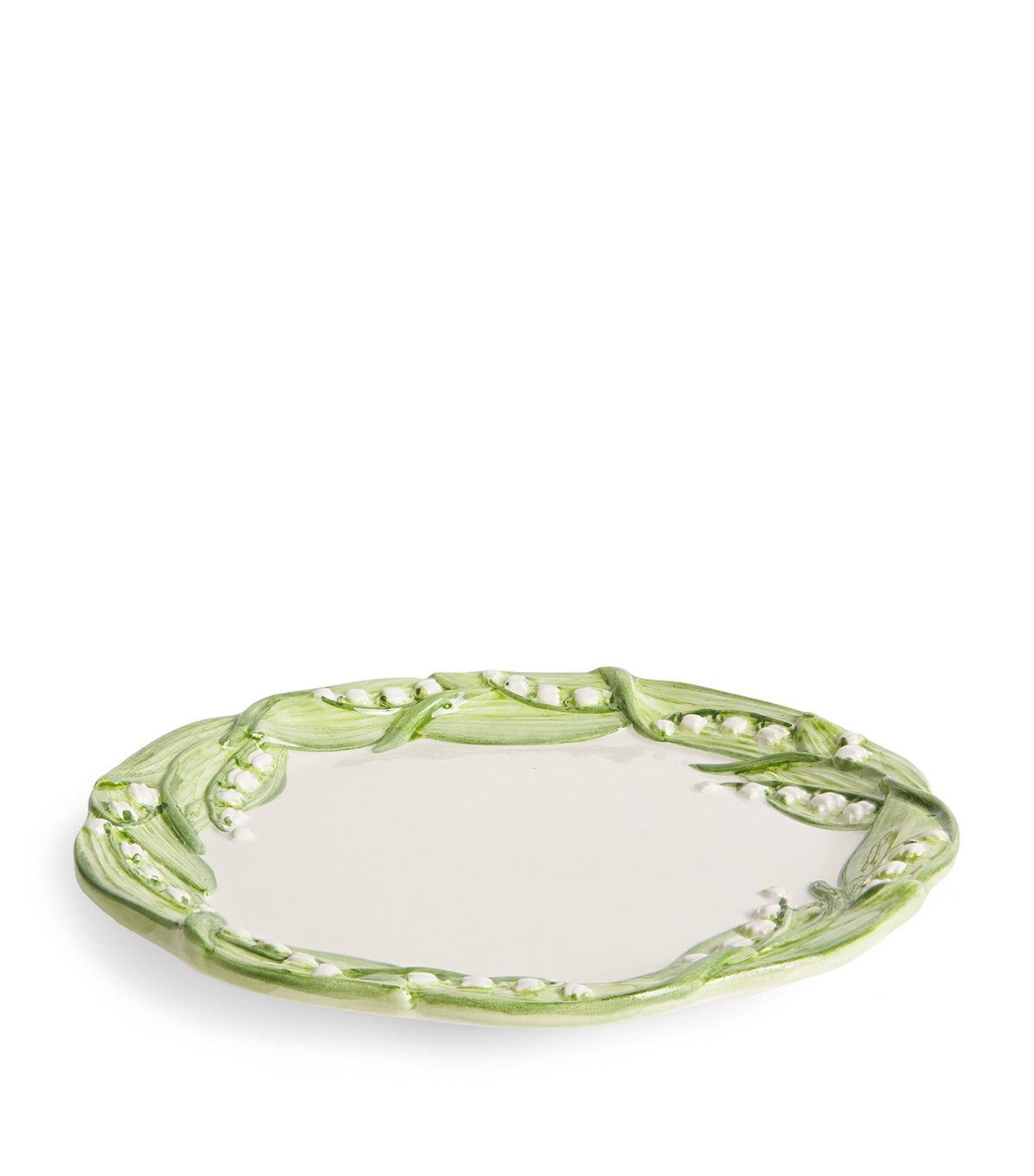 Les-Ottomans Lilly of the Valley dinner plate 21cm, UK version