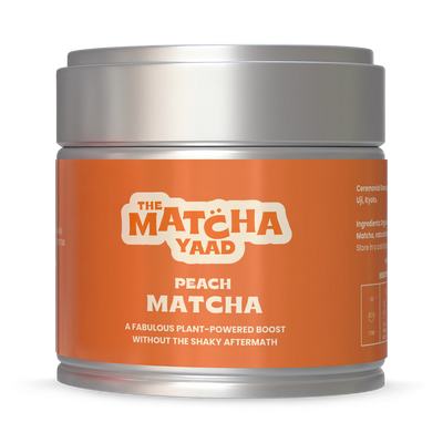 Holland & Barrett Matcha Yaad Peach Matcha Powder 25g- Buy online at McGrocer