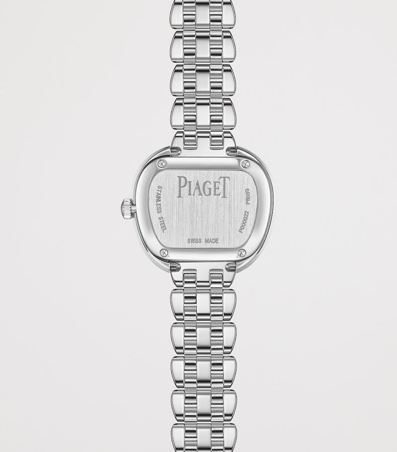 Piaget Sixtie watch 29mm stainless steel diamond bezel (British brand)