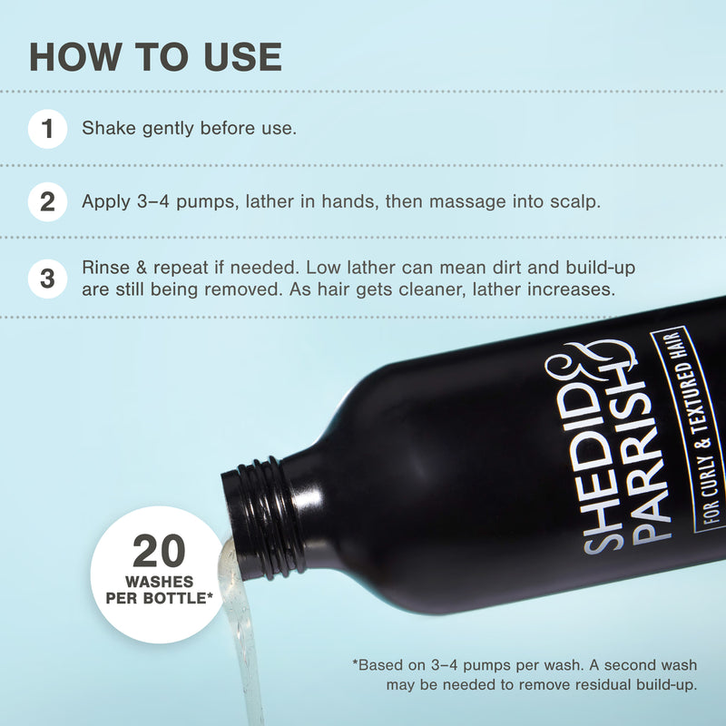 Shedid & Parrish deep cleansing shampoo 275ml - British product