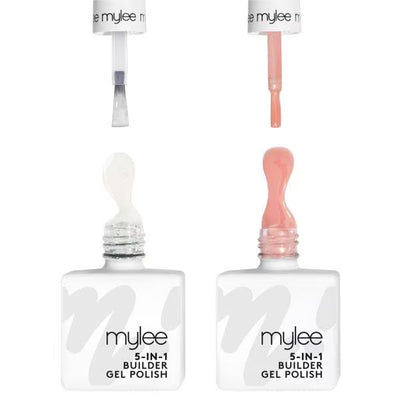 Mylee Builder Gel 5 In 1 Duo Soft Pink Base Coat 2x15ml