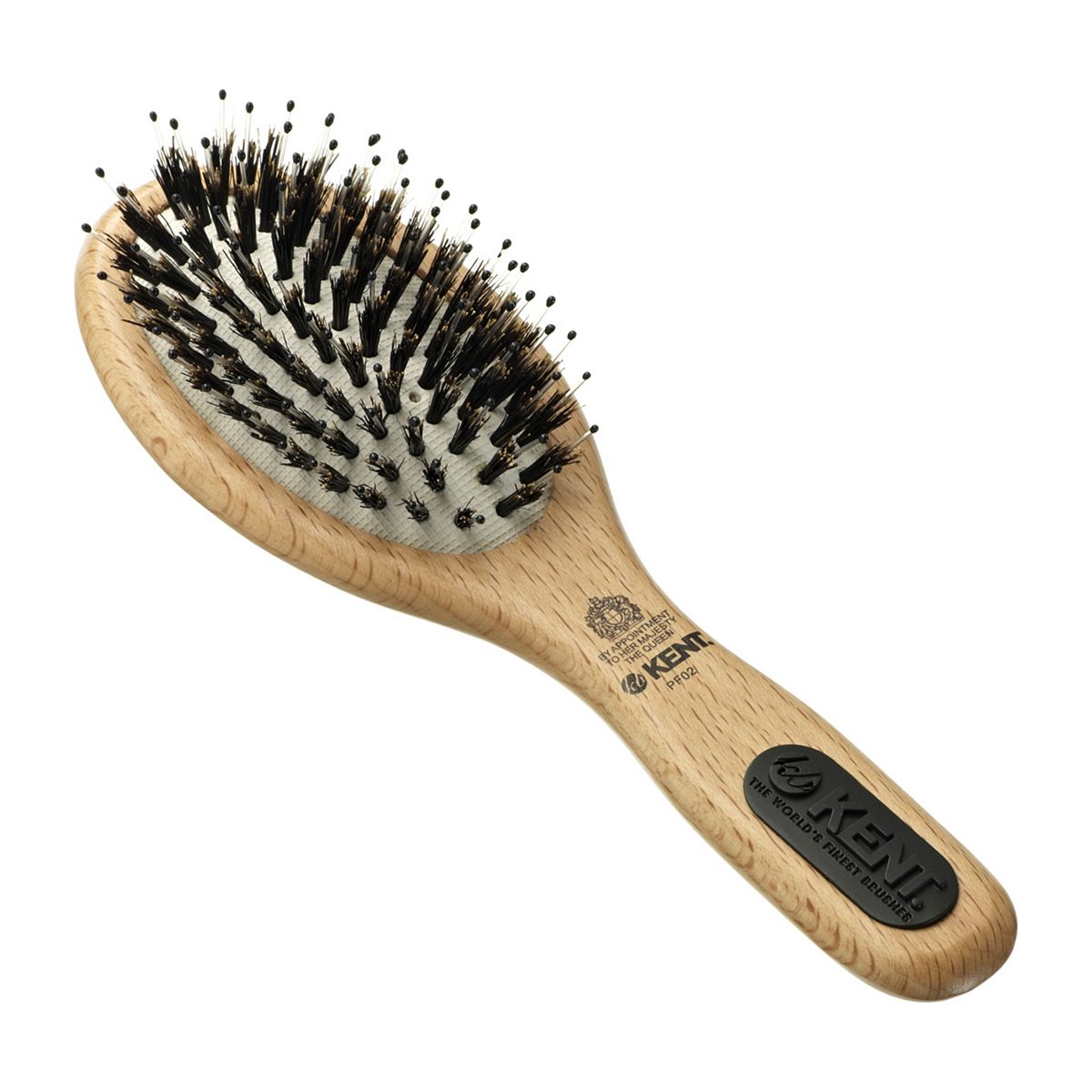 Kent Brushes Perfect for - Small Natural Bristle & Nylon Paddle Brush PF02 GOODS Boots   