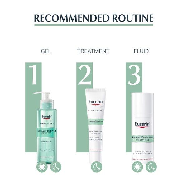 Eucerin DermoPurifyer Oil Control Renewal Treatment 40ml GOODS Superdrug   