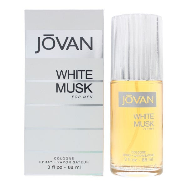 Jovan White Musk For Men cologne spray 88ml, imported from the UK