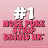 T-Zone charcoal bamboo nose pore strips 12s (British brand)