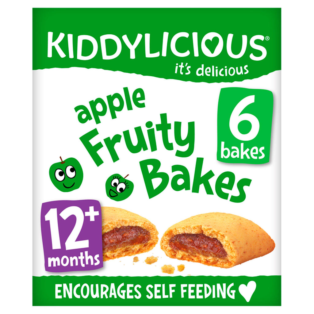 Kiddylicious Apple Fruity Bakes Baby Snacks 6x22g