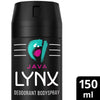 Lynx Java Men's Deodorant Body Spray 150 ml can, UK version