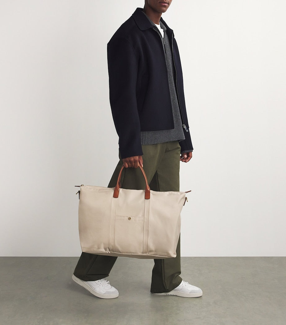 Harrods nylon overnight tote bag, UK version