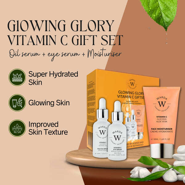 Warda Vitamin C skincare giftset, UK version
