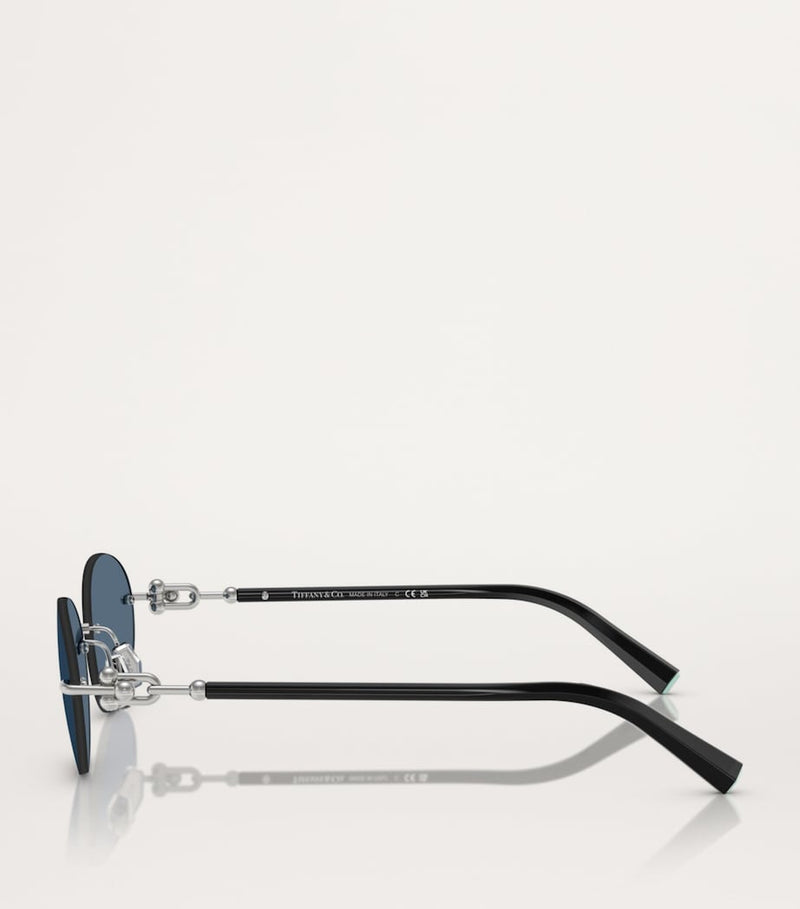 Tiffany & Co. metal sunglasses model 0TF3104D (British brand)