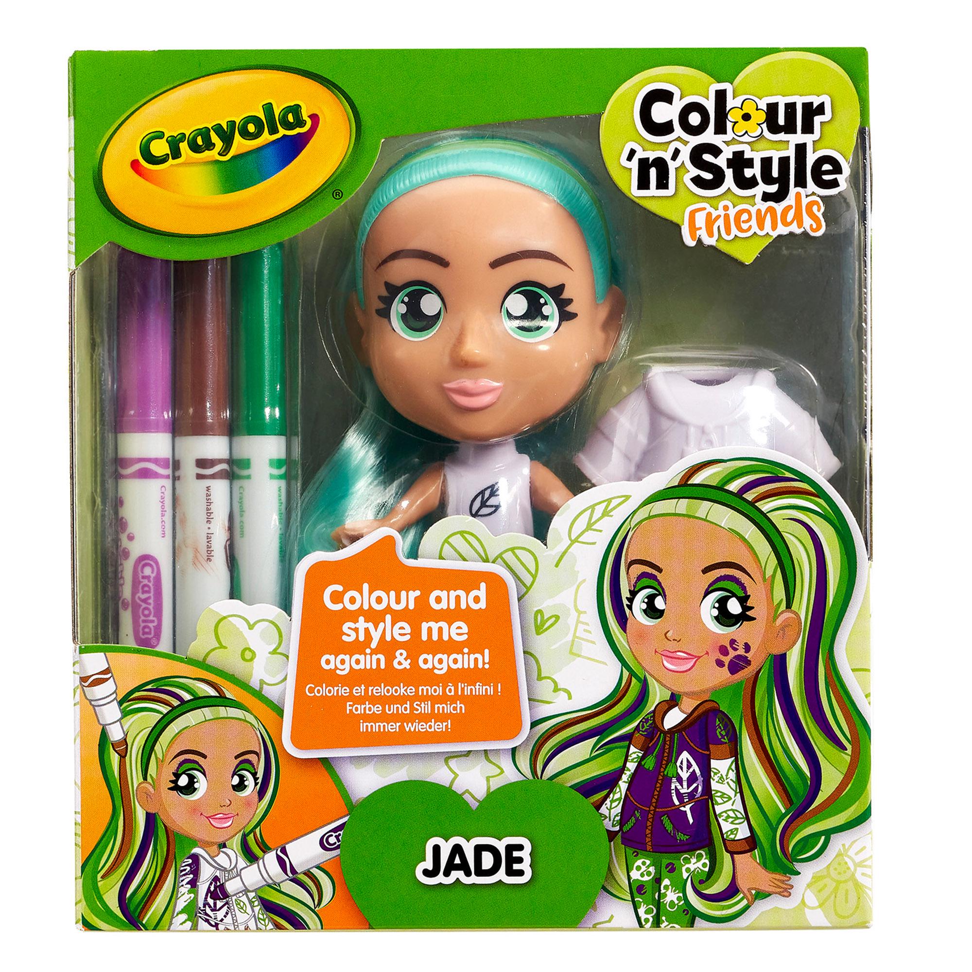 Crayola Colour 'N' Style Friends Assortment GOODS Sainsburys   