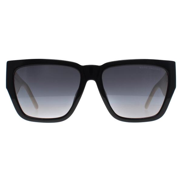 Marc Jacobs MARC 646/S svarte gradient solbriller (britisk merke)