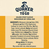 Quaker Porridge To Go Golden Syrup Breakfast Bars   2 per pack Crisps, Nuts & Snacking Fruit M&S   