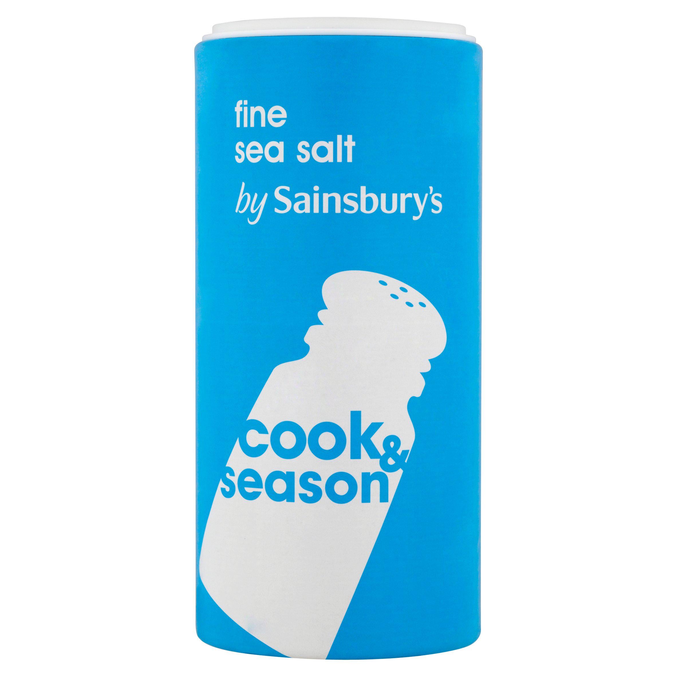 Sainsbury's Fine Sea Salt 350g GOODS Sainsburys   