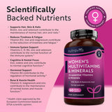 Nutravita multivitamin for women 60 tablets (British brand)