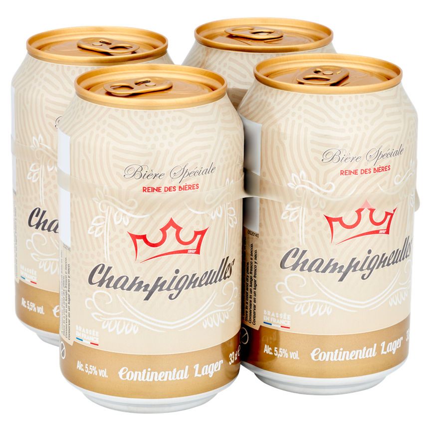 Champigneulles Continental Lager Beer & Cider ASDA   