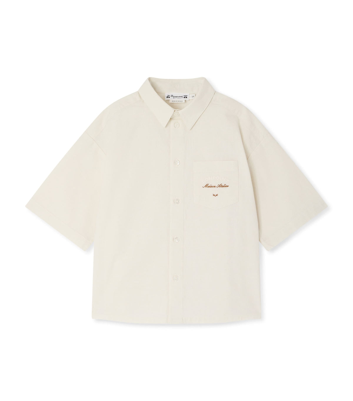 Bonpoint children's cotton shirt for ages 10-14 years - British product