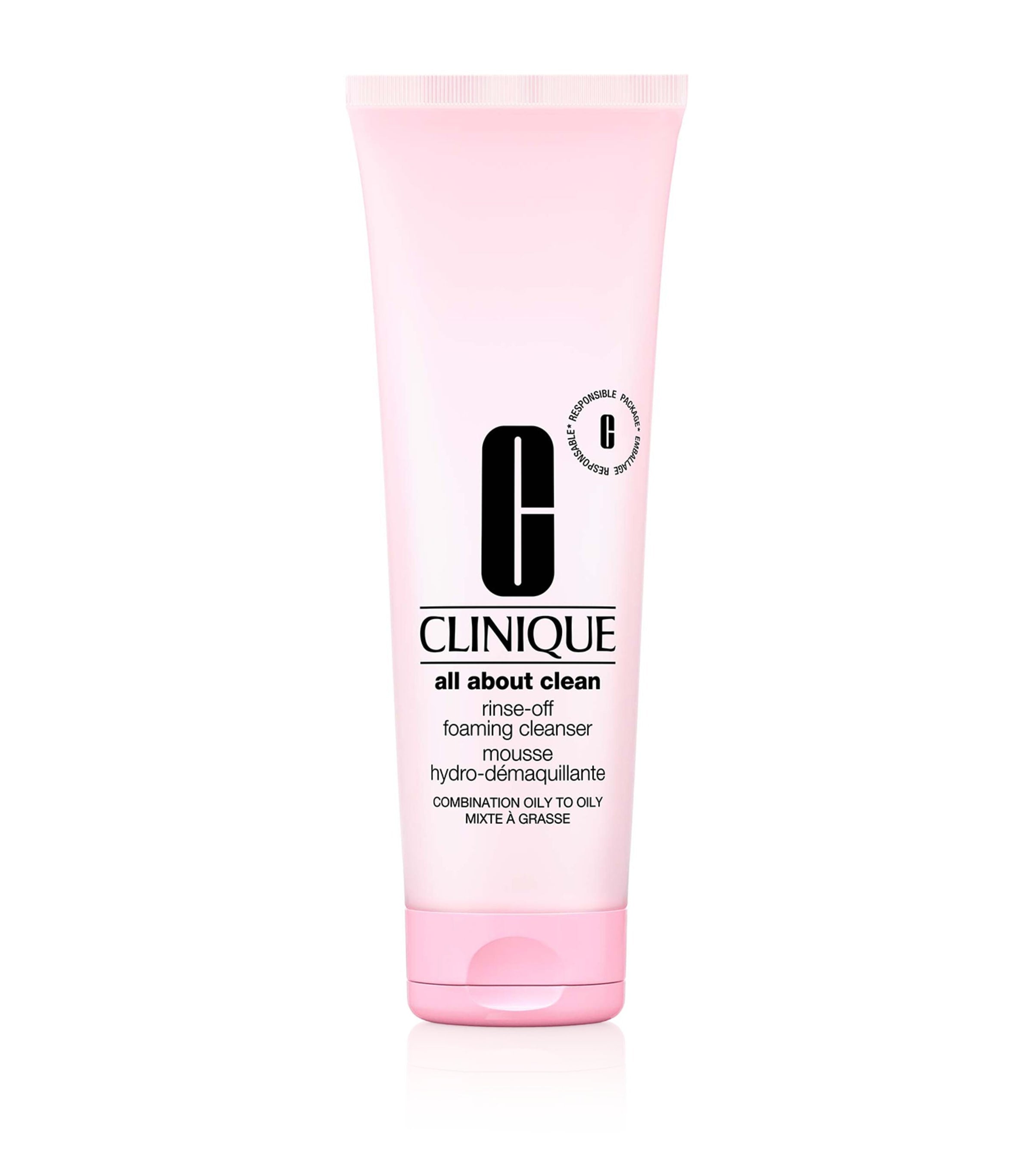 Clinique foaming cleanser with hyaluronic acid 250ml - British product