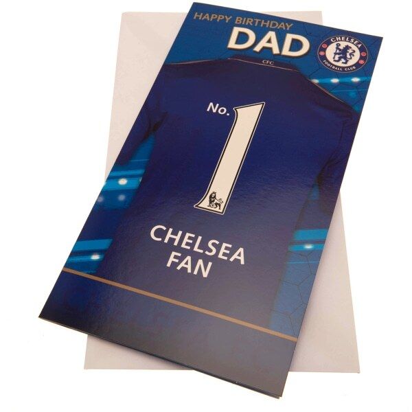 Chelsea FC Birthday Card