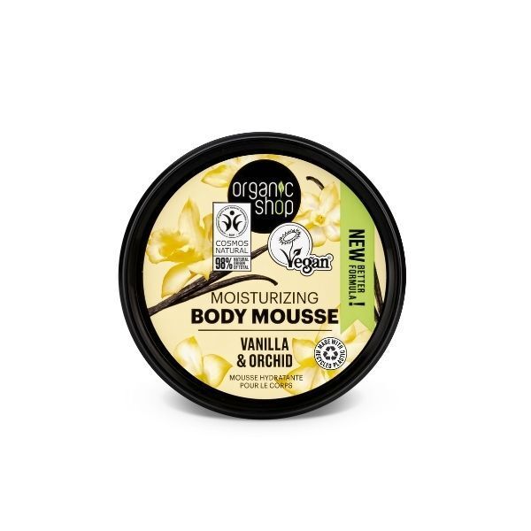 Organic Shop Moisturizing Body Mousse Vanilla & Orchid 250ml GOODS Superdrug   