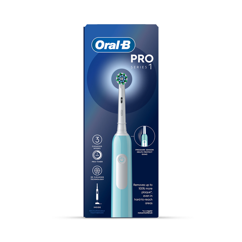 Oral-B Pro Series1 Cross Action electric toothbrush blue, UK version