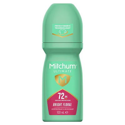 Superdrug Mitchum Ultimate Roll On Bright Floral 100ml- Buy online at McGrocer