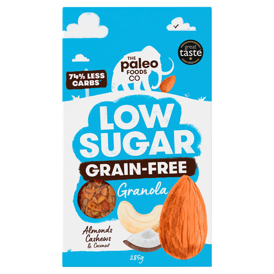 The Paleo Foods Co. Low Sugar Grain-Free Granola 285g cereals Sainsburys   