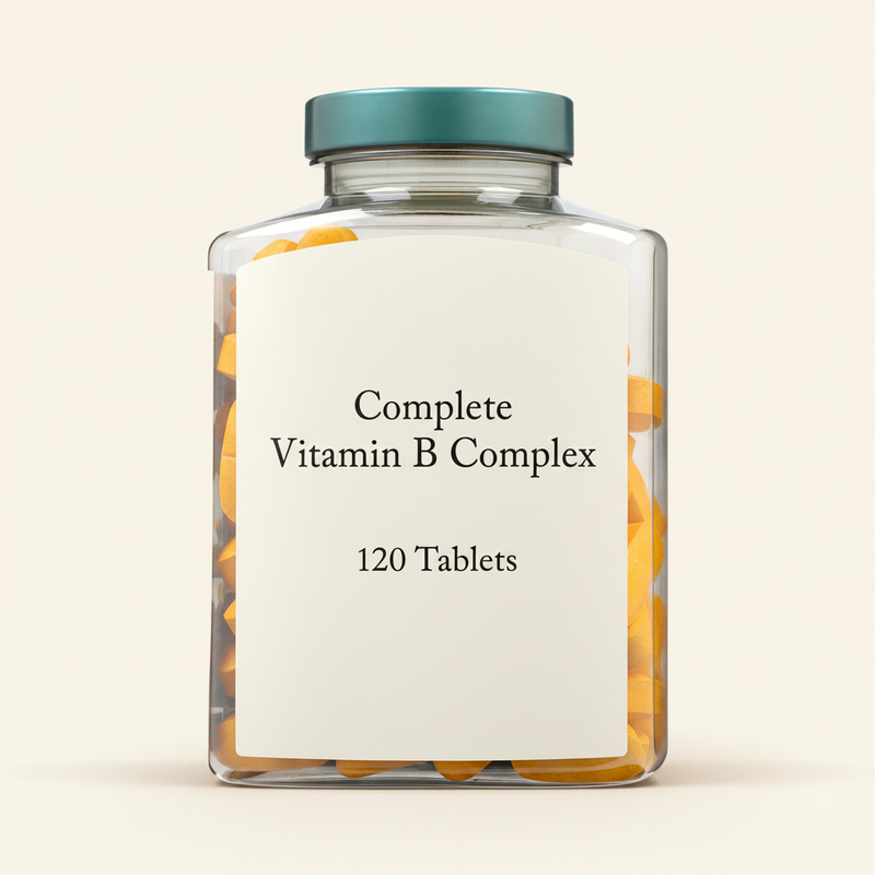 Holland & Barrett Super Strength Complete Vit B Complex + Vitamin C 30 Tablets