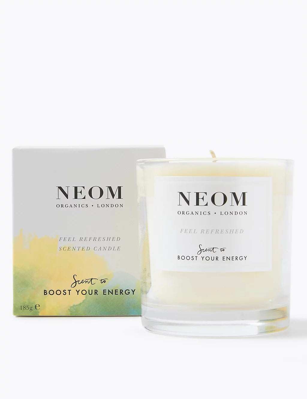 Feel Refreshed Candle (1 wick) 185g Accessories & Cleaning M&S   