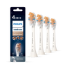 Philips Sonicare A3 Premium toothbrush heads 4 pack white, imported from the UK