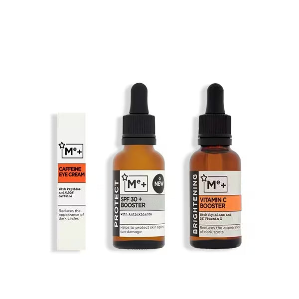 Me+ Brightening Eye and Face Bundle, imported from the UK