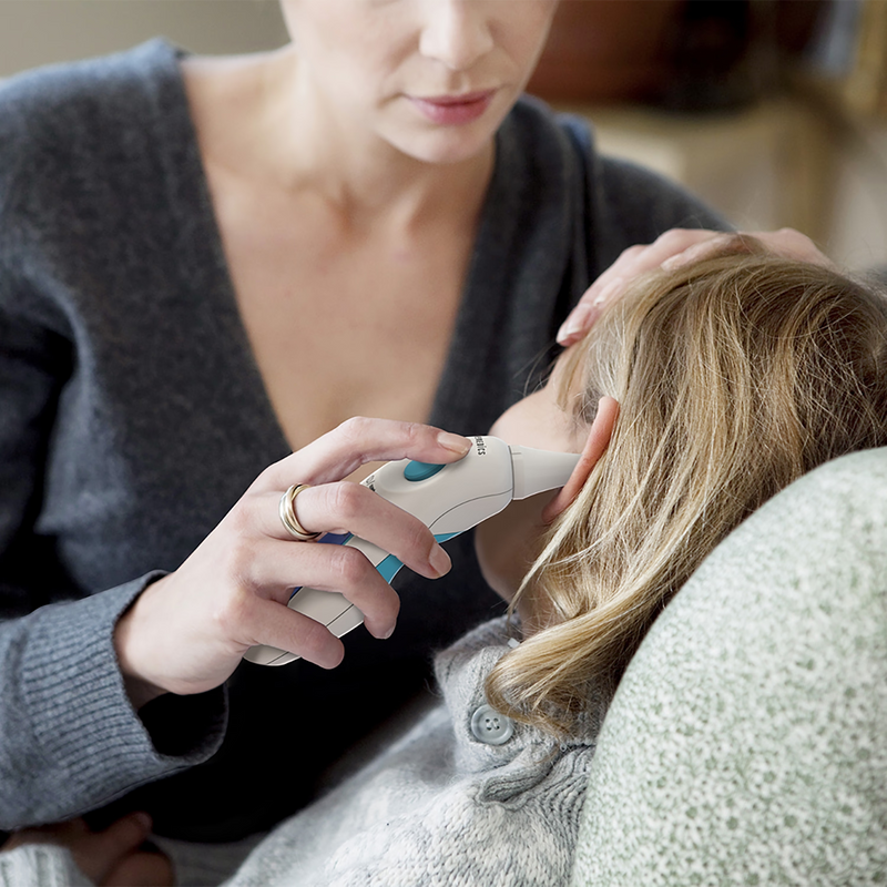 Homedics ear thermometer jumbo display - British product