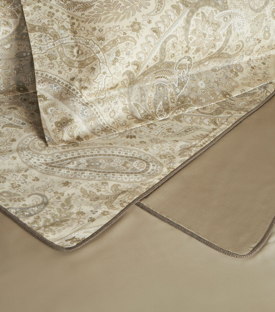 وسادة إترو مارانتا 45x45 سم بطبعة بيزلي (علامة تجارية بريطانية)