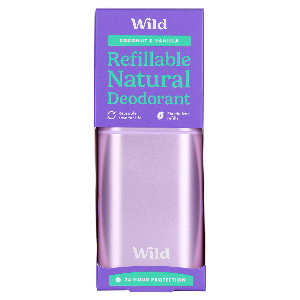 Wild Purple Case & Coconut Dreams Deo Refill- Starter Pack