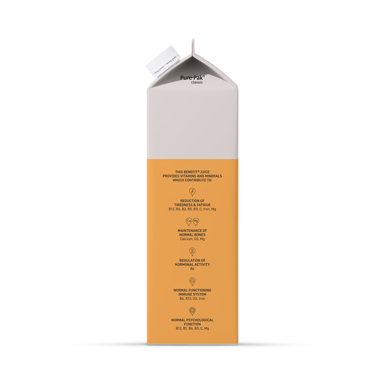 Benefit Wellness mango passion fruit carrot juice 900ml, imported from the UK