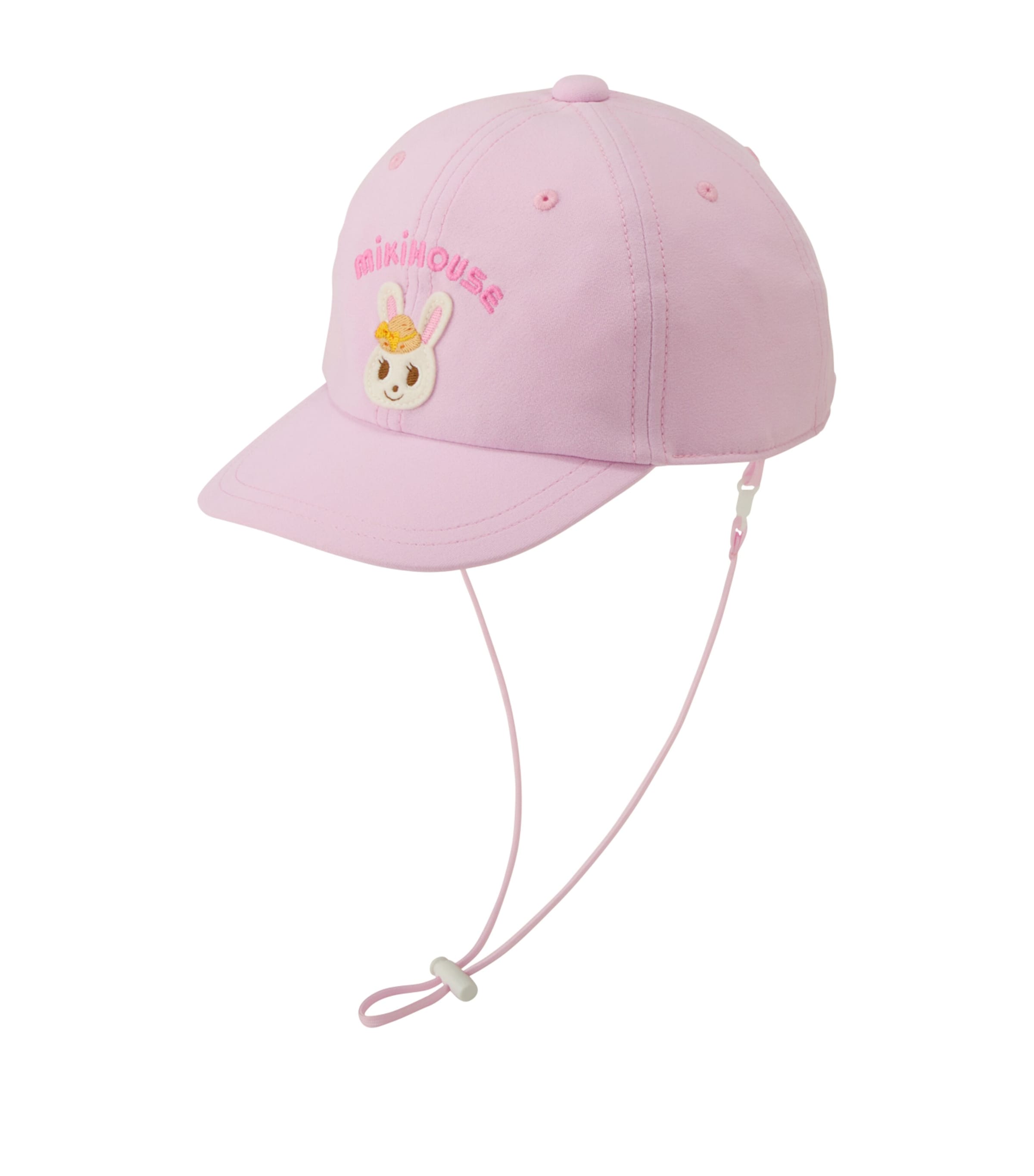Miki House bunny appliqué cap for children (British brand)